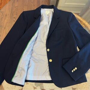 J. Crew women’s navy blazer size 10